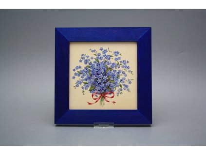 Obrázek 20x20cm Pomněnky eMOB č. 1