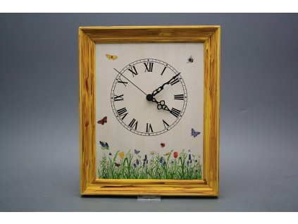 Nástěnné hodiny 25x30cm Jaro cHM č. 1