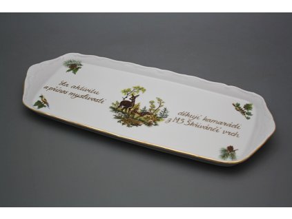 Dárkový podnos 37cm Verona Srna GGL č. 1