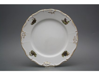 Talíř mělký 25cm Marie Louise Myslivci EGL LUX č. 1