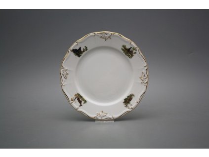 Talíř dezertní 19cm Marie Louise Myslivci EGL LUX č. 1