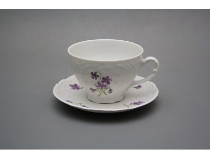 Čajové šapo 0,17l Opera Fialky BB č. 1