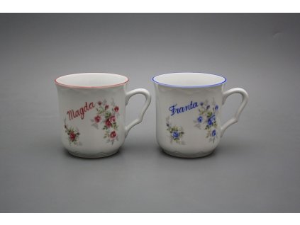 Dárková sada hrnků Karel 0,27l Růžičky ALRL č. 1