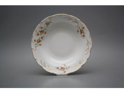 Talíř hluboký 23cm Ofélie Čajové růžičky CGL č. 1