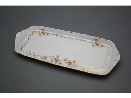 Dárkový podnos s monogramem 37cm Verona Čajové růžičky GL č. 1