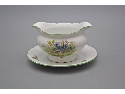 Omáčník 0,4l s podšálkem Ofélie Sluky ZL č. 1