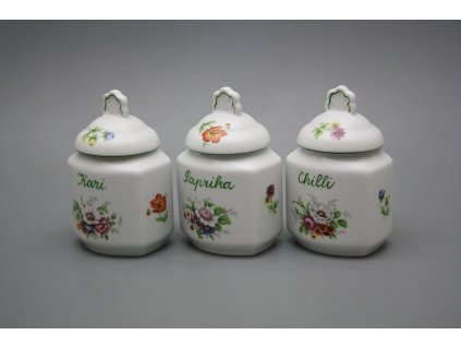 Kořenka 0,2l s víčkem Míšeňská kytice ZL č. 1