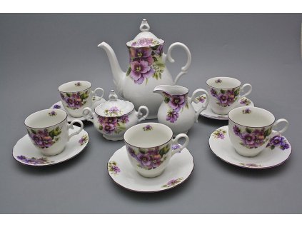Kávová souprava Ofélie Macešky 15dílná FL č. 1