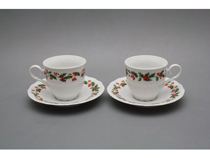 Kávové šapo 0,18l Ofélie Vánoce Cesmína BB č. 1