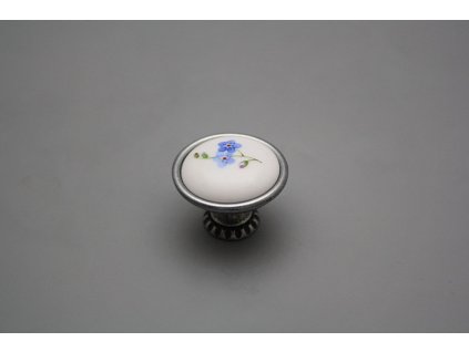 Rustikální úchytka Bohemia 35mm Pomněnky házenky FV č. 1