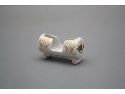 Dóza na párátka Rokoko Vánoční hvězda GL Lux č. 1