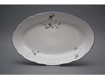 Mísa oválná 35cm Rokoko Husy CML č. 1