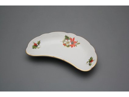 Miska na kosti 19cm Rokoko Vánoční hvězda GL č. 1