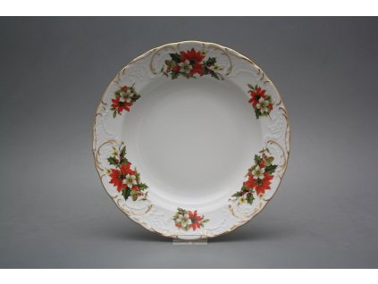 Talíř hluboký 24cm Opera Vánoční hvězda AGL Lux č. 1