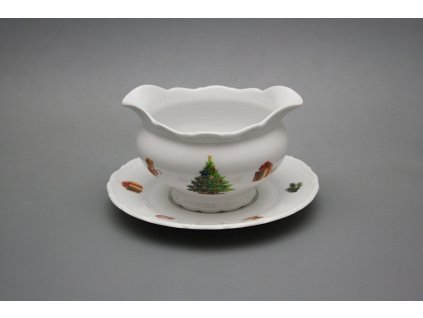 Omáčník 0,4l litý s podšálkem Ofélie Christmas Tree BB č. 1