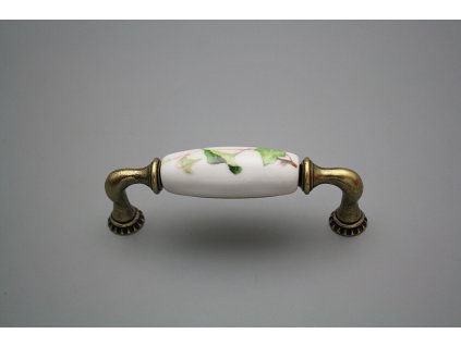 Rustikální úchytka Bohemia 96mm Břečťan č. 1