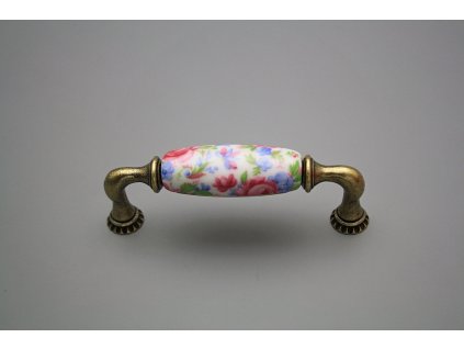 Rustikální úchytka Bohemia 96mm Emily č. 1