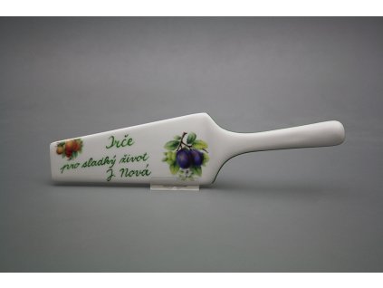 Dortová lopatka s věnováním Ovoce ZL č. 1