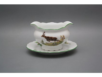 Omáčník 0,4l s podšálkem Ofélie Jelínek ZL č. 1