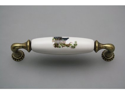 Rustikální úchytka Bohemia 128mm Myslivci č. 1