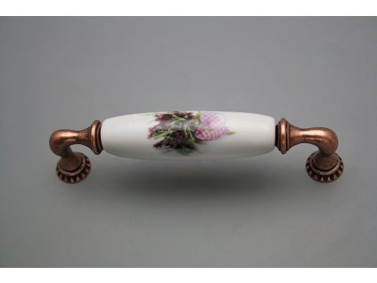 Rustikální úchytka Bohemia 128mm Provence CU č. 1