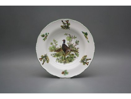 Talíř hluboký 23cm Ofélie Bažant FZL č. 1