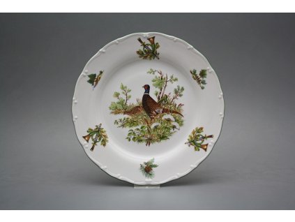 Talíř mělký 25cm Ofélie Bažant FZL č. 1