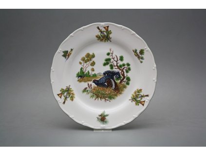 Talíř mělký 25cm Ofélie Tetřívek FZL č. 1