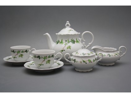 Čajová souprava Ofélie Břečťan 15dílná BB č. 1