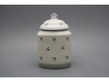 Dóza na poživatiny SK 1,1l s víčkem Pomněnky Házenky AL č. 1