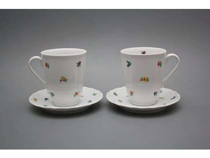 Hrnek 0,3l s podšálkem Verona Házenky BB č. 1