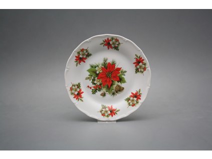 Talíř dezertní 19cm Verona Vánoční hvězda FBB č. 1