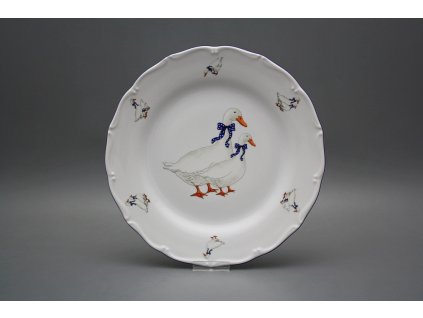 Talíř mělký 25cm Verona Husy FML č. 1