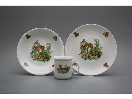 Dětská jídelní souprava Fawn č. 1