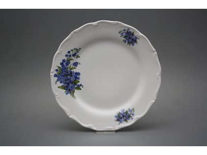 Talíř mělký 25cm Verona Pomněnky CBB č. 1