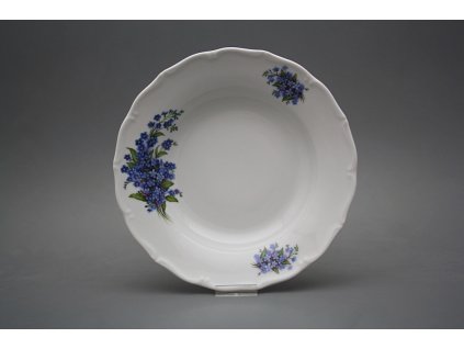 Talíř hluboký 24,5cm Verona Pomněnky CBB č. 1