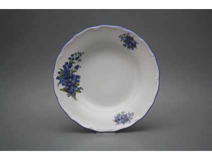 Talíř hluboký 24,5cm Verona Pomněnky CAL č. 1