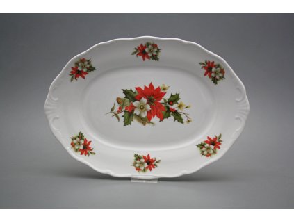 Ovál 32cm Verona Vánoční hvězda FBB č. 1