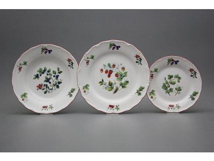 Talířová souprava Verona Lesní plody 24dílná FCL č. 1