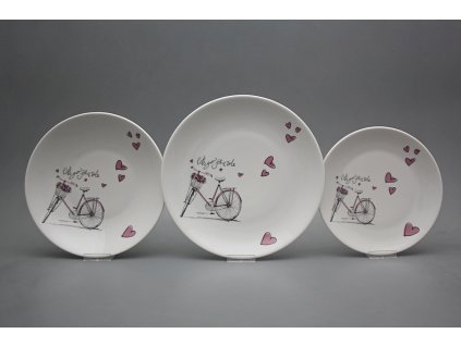 Talířová souprava Coup Bicycle 18dílná BB č. 1