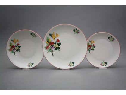 Talířová souprava Coup Frézie 24dílná CCL č. 1