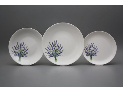 Talířová souprava Coup Levandule 24dílná HBB č. 1