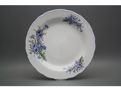 Mísa kulatá mělká 31cm Verona Chrpy CAL č. 1