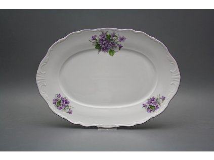 Ovál 32cm Verona Fialky CFL č. 1