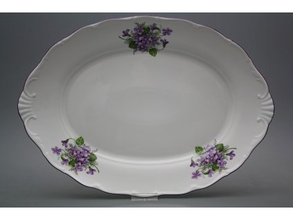 Ovál 40cm Verona Fialky CFL č. 1