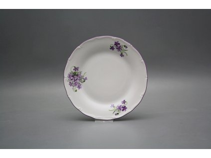 Talíř dezertní 19cm Verona Fialky CFL č. 1