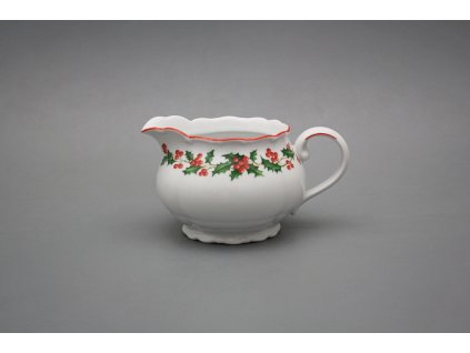 Mlékovka nízká 0,35l Verona Vánoční Cesmína CL č. 1