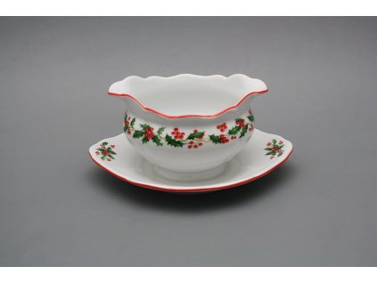 Omáčník 0,45l Verona Vánoční Cesmína CL č. 1