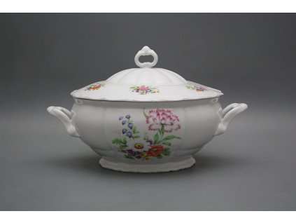 Mísa polévková 2,5l Verona Míšeňská kytice BB č. 1