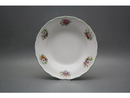 Talíř hluboký 24,5cm Verona Míšeňská kytice AZL č. 1